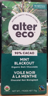 Alter Eco Bar - Mint Blackout 90%
